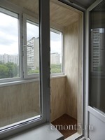 отделка балкона панелями