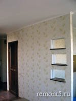 декоративные полочки с зеркалом