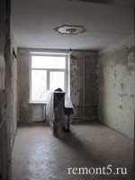Комната до ремонта