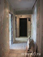 коридор доначала ремонта