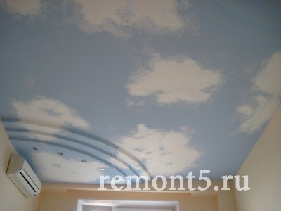 облака на потолке